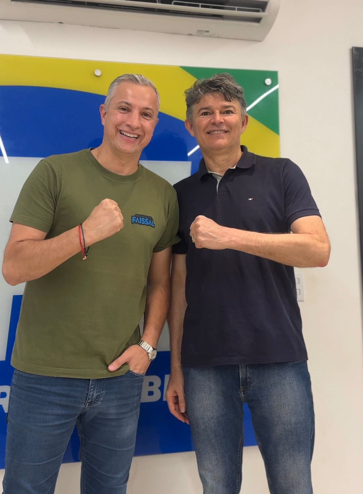 Faissal oficializa apoio a Medeiros: “Único com coragem de peitar os desmandos do STF”